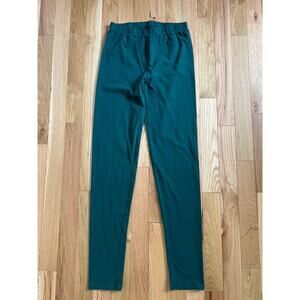 Gap Forest Green Organic Cotton Leggings (size XXL 14-16)